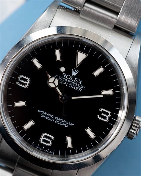 rolex explorer tritium dial|rolex explorer 14270 dials.